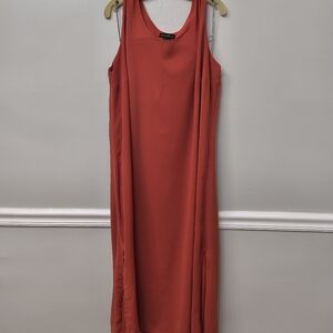 Ashley Stewart Sleeveless Maxi Dress Summer Size 18 Career Office Workwear
